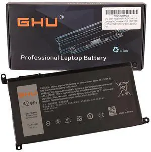 GHU New Battery Replacement for 51KD7 42 WH 11.4V Compatible with Dell Chromebook 11 3180 3181 3189 5190 0FY8XM 0Y07HK FY8XM Y07HK