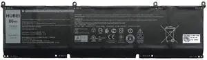 Hubei 69KF2 8FCTC 08FCTC 70N2F 070N2F Laptop Battery Replacement for Dell XPS 15 9500 Precision 5550 Alienware M15 R3 R4 M17 R3 R4 Series (11.4V 86Wh 7167mAh)