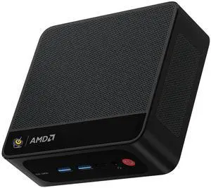 Beelink Mini PC SER5 MAX 6800U AMD Ryzen 7 Processor(8C/16T, up to 4.7GHz), Mini Computer 32GB LPDDR5 500GB NVMe SSD, Micro PC Triple Display HDMI/DP/Type-C/4K 60Hz/WiFi6/BT5.2/Home/Office/HTPC
