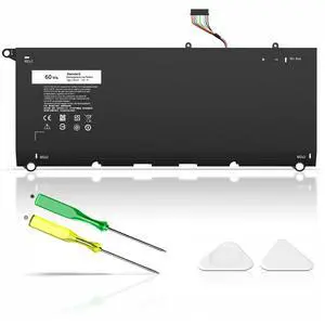 New PW23Y 60Wh Laptop Battery Replacement for Dell XPS 13 9360 13-9360-D1805T 13-9360-D1705G 13-9360-D1605T 13-9360-D1609 13-9360-D1605G 13-9360-D1609G Series 0PW23Y RNP72 0RNP72 TP1GT 0TP1GT