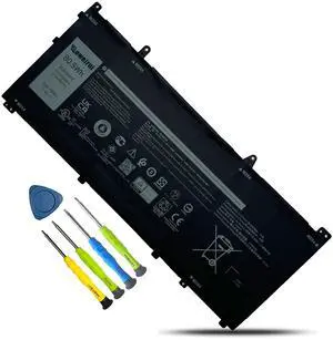 BOWEIRUI VG661 80.5Wh Battery Replacement for Dell Alienware X14 R1 Alienware X14 R2 Serie Notebook 0GD3C9 GD3C9 0V4N84 V4N84 6709mAh