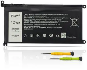WDX0R 3CRH3 Battery Replacement for Dell Latitude 3480 3580 3189 3379 Inspiron 15 7579 7573 7560 7569 7570 5565 5567 5570 5578 5579 7586 7368 7378 5368 5378 5379 5765 5767 5775 Vostro 5468 5471 5568