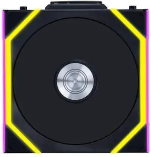 Lian Li UNI Fan SL Wireless 120mm ARGB Fan - Single Pack - 2.4 GHz Wireless Signal for RGB & Fan Control - Daisy-Chain Design - Controller NOT Included & Required - Black (12SL1W1B)