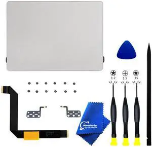 iPartsleader A1466 Trackpad with Flex Cable Replacement Compatible for MacBook Air 13-inch Touchpad 923-0438 923-00976 923-0441 593-1604-B (Mid 2013,Early 2014,Early 2015,Mid 2017)