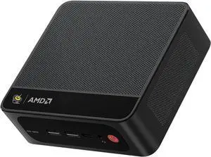 Beelink SER5 MAX Mini PC,AMD Ryzen 7 6800U(8C/16T,up to 4.7 GHz),Mini Computer 32GB LPDDR5 RAM 500GB PCle4.0 SSD Graphics 12 core 2200 MHz,Support 4K Triple Display/Wifi6/BT5.2/USB3.2/HDMI+DP+Type-C