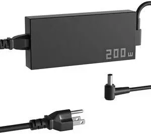 200W Charger for Asus TUF Dash F15 TUF Gaming A15 F15 F17 A17 ROG Strix G15 G17 G513 G713 Hero III G731GW G731GV Studio 17 PX713 Zephyrus G15 GA503 Zenbook Pro 16X 14 Laptop