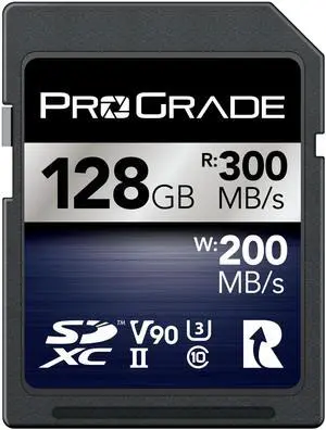 ProGrade Digital SDXC UHS-II V90 Iridium Memory Card (128GB)