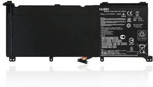 Hubei C41N1416 Laptop Battery Replacement for Asus ZenBook Pro G501 G501VW G501VJ G501JW G601J N501J N501JW N501L UX501J UX501L UX501JW UX501VW UX501LW Series(15.2V 60Wh)