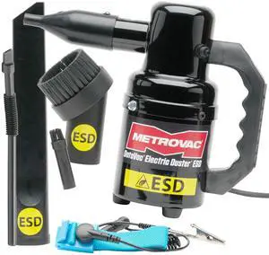 MetroVac DataVac ED-500-ESD Electric Air Duster ^^ Antistatic Computer Air Blower for PC Cleaning with Accessories MetroVac DataVac ED-500-ESD Electric Air Duster ^^ Antistatic Computer Air Blower for PC Cleaning with Accessories