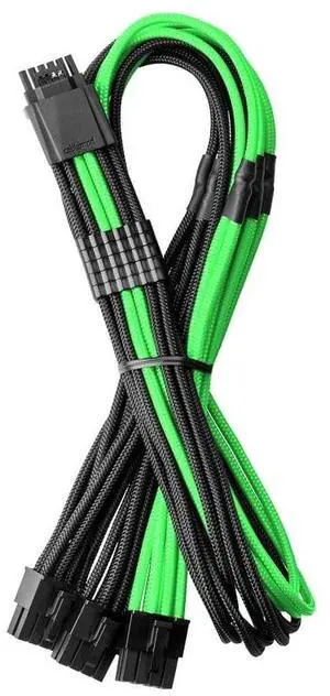 CableMod C-Series Pro ModMesh Sleeved 12VHPWR StealthSense PCI-e Cable for Corsair (Black + Light Green, 16-pin to Triple 8-pin, 60cm) CableMod C-Series Pro ModMesh Sleeved 12VHPWR StealthSense PCI-e Cable for Corsair (Black + Light Green, 16-pin to Triple 8-pin, 60cm)