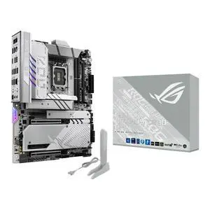 ASUS ROG MAXIMUS Z890 APEX Intel Z890 LGA 1851 ATX motherboard, Advanced AI PC-ready, 22+2+1+2 stages, DDR5, WiFi 7, 5G LAN, 3x PCIe 5.0 M.2, Thunderbolt 4, USB Type-C, AI OC, Cooling & Network ASUS ROG MAXIMUS Z890 APEX Intel Z890 LGA 1851 ATX motherboard, Advanced AI PC-ready, 22+2+1+2 stages, DDR5, WiFi 7, 5G LAN, 3x PCIe 5.0 M.2, Thunderbolt 4, USB Type-C, AI OC, Cooling & Network
