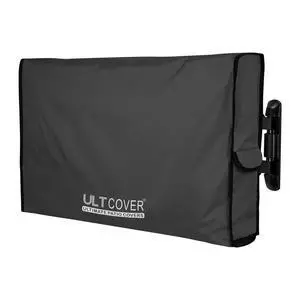 ULTCOVER Waterproof Outdoor TV Cover for 34-37 inch Outside Flat Screen Televisions with Mounts and Stands, Black ULTCOVER Waterproof Outdoor TV Cover for 34-37 inch Outside Flat Screen Televisions with Mounts and Stands, Black