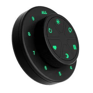 Yoolax Lightwirl Remote, 9-Channel Remote Control Works with All Yoolax Motorized Shades, Wall Mount or Handheld Yoolax Lightwirl Remote, 9-Channel Remote Control Works with All Yoolax Motorized Shades, Wall Mount or Handheld