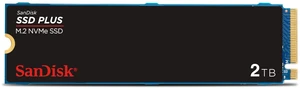 SANDISK 2TB SSD Plus M.2 NVMe SSD - PCIE Gen 3.0, Up to 3,200 MB/s - Internal Solid State Drive - SDSSDA3N-2T00-G26 SANDISK 2TB SSD Plus M.2 NVMe SSD - PCIE Gen 3.0, Up to 3,200 MB/s - Internal Solid State Drive - SDSSDA3N-2T00-G26