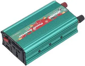 3000W Pure Sine Wave Power Inverter, DC 12V to AC 110V & Home Use with 1 AC Outlet, 1 USB Port & 6 Protections for Outdoor Camping & Traveling 3000W Pure Sine Wave Power Inverter, DC 12V to AC 110V & Home Use with 1 AC Outlet, 1 USB Port & 6 Protections for Outdoor Camping & Traveling