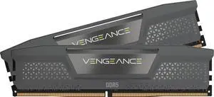 CORSAIR Vengeance DDR5 RAM 32GB (2x16GB) Up to 6000MHz CL30-36-36-76 1.40V AMD EXPO Intel XMP 3.0 Computer Memory Grey (CMK32GX5M2B6000Z30) CORSAIR Vengeance DDR5 RAM 32GB (2x16GB) Up to 6000MHz CL30-36-36-76 1.40V AMD EXPO Intel XMP 3.0 Computer Memory Grey (CMK32GX5M2B6000Z30)