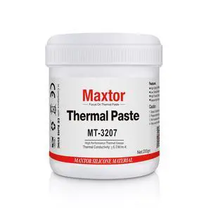 Maxtor MTP-3207 200g High Performance CPU Heatsink Thermal Paste Thermal Paste Grease for CPU GPU Cooler LED IC PS5 XboxNo Conductive Maxtor MTP-3207 200g High Performance CPU Heatsink Thermal Paste Thermal Paste Grease for CPU GPU Cooler LED IC PS5 XboxNo Conductive