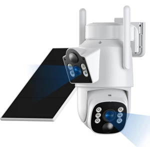 Solar Security Cameras Wireless Outdoor, Dual-Lens Security Camera Solar Security Cameras Wireless Outdoor, Dual-Lens Security Camera