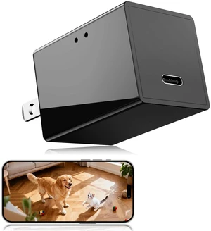 DTCRCH 1080p HD Wireless WiFi Charger Indoor Camera for Home Security with 2.4G/5G WiFi,App Control & Motion Detection,Wide-Angle 150 Phone Charger Camera with Night Vision & Loop Recording DTCRCH 1080p HD Wireless WiFi Charger Indoor Camera for Home Security with 2.4G/5G WiFi,App Control & Motion Detection,Wide-Angle 150 Phone Charger Camera with Night Vision & Loop Recording