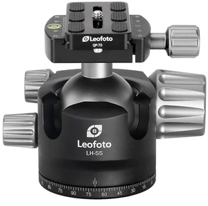 LEOFOTO LH-55 55mm Low Profile Ball Head Arca Compatible w Independent Pan Lock LEOFOTO LH-55 55mm Low Profile Ball Head Arca Compatible w Independent Pan Lock