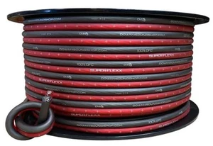 Down4Sound 125ft 8 Gauge Silver Tinned OFC Speaker Wire Red/Black Car Audio Down4Sound 125ft 8 Gauge Silver Tinned OFC Speaker Wire Red/Black Car Audio