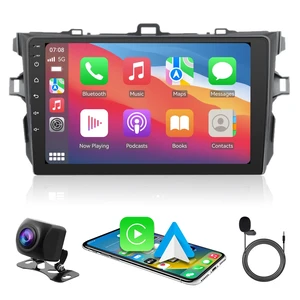 Car Stereo for Toyota Corolla 2009-2013, 9" Touch Screen MP5 Player with Apple CarPlay, Android Auto, Bluetooth, and Backup Camera Car Stereo for Toyota Corolla 2009-2013, 9" Touch Screen MP5 Player with Apple CarPlay, Android Auto, Bluetooth, and Backup Camera