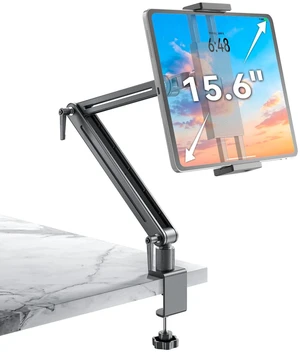 Jakeko 15.6" Portable Monitor Stand Tablet Arm Mount Holder Built-in Wrench Jakeko 15.6" Portable Monitor Stand Tablet Arm Mount Holder Built-in Wrench