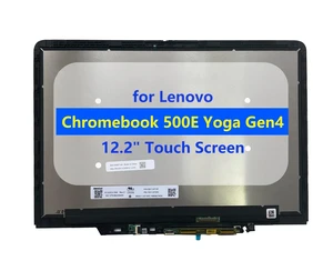 JADTRXU 5D11C95914 Replacement for Lenovo Chromebook 500e Yoga Gen 4 Screen 82W4 82W5 ^^ 30 pins ^^ 1920x1200 LCD Touch Screen Display Digitizer Assembly Bezel 12.2 inch JADTRXU 5D11C95914 Replacement for Lenovo Chromebook 500e Yoga Gen 4 Screen 82W4 82W5 ^^ 30 pins ^^ 1920x1200 LCD Touch Screen Display Digitizer Assembly Bezel 12.2 inch