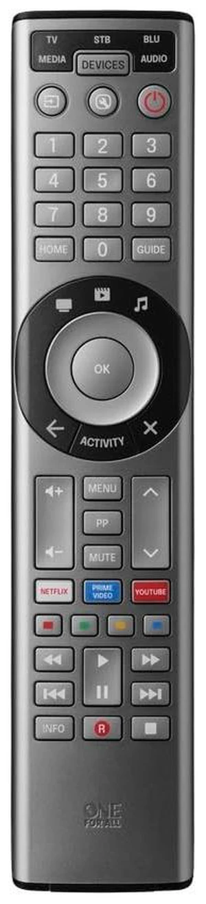 One for All URC7956 Smart Control Pro 5 Universal Remote for 5 Devices One for All URC7956 Smart Control Pro 5 Universal Remote for 5 Devices