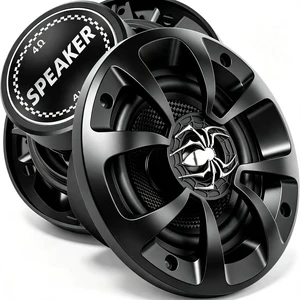 5.25 Inch Speakers, 2-Way 600W Max 4 Ohm 5" Coaxial Speaker Car Audio 5.25 Inch Speakers, 2-Way 600W Max 4 Ohm 5" Coaxial Speaker Car Audio