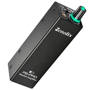Zenolix P2-Pro Portable in Ear Monitor Amplifier, Headphone Amp with XLR/TRS Inputs 3.5mm Output, Headphone Amplifier with Durable Belt Clip, Stereo/Mono Switch for Drummers, Guitar, Keyboardists Zenolix P2-Pro Portable in Ear Monitor Amplifier, Headphone Amp with XLR/TRS Inputs 3.5mm Output, Headphone Amplifier with Durable Belt Clip, Stereo/Mono Switch for Drummers, Guitar, Keyboardists