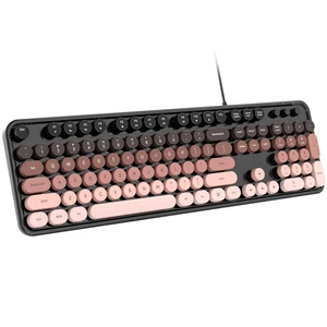 Dilter Wired Computer Keyboard, Full-Size USB Keyboard with Round Keycaps & Numeric Keypad, Plug-and-Play for Windows 7 8 10 11, PC, Laptop, Desktop, Home, Office Dilter Wired Computer Keyboard, Full-Size USB Keyboard with Round Keycaps & Numeric Keypad, Plug-and-Play for Windows 7 8 10 11, PC, Laptop, Desktop, Home, Office