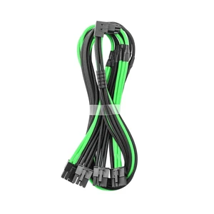CableMod Pro ModMesh 12V-2x6 PCIe Cable for ASUS (Blk+Lt Grn, 4x8p, 90 A) CableMod Pro ModMesh 12V-2x6 PCIe Cable for ASUS (Blk+Lt Grn, 4x8p, 90 A)