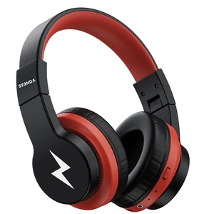 seenda JCH-01 Kids Bluetooth Headphones, 85/94dB, 3 Light Modes,Black&Red seenda JCH-01 Kids Bluetooth Headphones, 85/94dB, 3 Light Modes,Black&Red