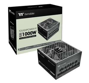 Thermaltake Toughpower PT 1000W; ATX 3.1; Native PCIe 5.1 12V-2x6; Etched Flat Cables; Dual-Color H++ Connectors; 100% Japanese Capacitors; 135mm Fan; 80 Plus Platinum; Black; PS-TPP-1000FNF Thermaltake Toughpower PT 1000W; ATX 3.1; Native PCIe 5.1 12V-2x6; Etched Flat Cables; Dual-Color H++ Connectors; 100% Japanese Capacitors; 135mm Fan; 80 Plus Platinum; Black; PS-TPP-1000FNF