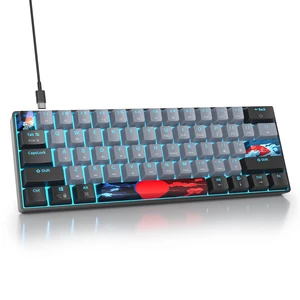 Fogruaden 60% Mechanical Gaming Keyboard, 61 Keys, RGB Backlit, Compact 60 Percent Wired Keyboard for Win/Mac PC Gamer, Easy to Carry on Trip (61Dolch-BlueSwitch-RGB) Fogruaden 60% Mechanical Gaming Keyboard, 61 Keys, RGB Backlit, Compact 60 Percent Wired Keyboard for Win/Mac PC Gamer, Easy to Carry on Trip (61Dolch-BlueSwitch-RGB)
