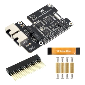 Waveshare PCIe to 2-CH 2.5G ETH, Equipped with Dual RTL8125, Driver Free Waveshare PCIe to 2-CH 2.5G ETH, Equipped with Dual RTL8125, Driver Free