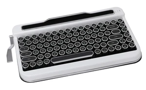 Penna ELRETRON Bluetooth Keyboard with Black Chrome Keycap(US Language, F 1.1V) (Pure White, Cherry MX Red) Penna ELRETRON Bluetooth Keyboard with Black Chrome Keycap(US Language, F 1.1V) (Pure White, Cherry MX Red)