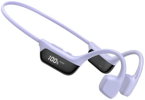 BoneBeat RunDigital Bone Conduction Bluetooth Sport Headphones, Purple BoneBeat RunDigital Bone Conduction Bluetooth Sport Headphones, Purple
