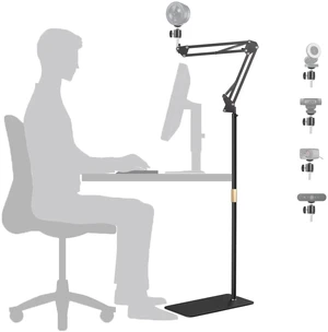 AYIZON Kiyo V2 Webcam Floor Stand,Metal Folding Webcam Floor Holder compatible with Razer kiyo V2 X,Kiyo V2, kiyo pro, kiyo X, kiyo pro ultra 4K Webcams AYIZON Kiyo V2 Webcam Floor Stand,Metal Folding Webcam Floor Holder compatible with Razer kiyo V2 X,Kiyo V2, kiyo pro, kiyo X, kiyo pro ultra 4K Webcams