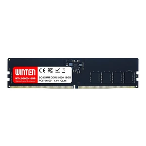 WINTEN DDR5-5600 64GB (2 x 32GB) 288-Pin CL46 1.1V DIMM SDRAM Internal Memory/Expansion Module for Desktop PCs WT-LD5600-D64GB WINTEN DDR5-5600 64GB (2 x 32GB) 288-Pin CL46 1.1V DIMM SDRAM Internal Memory/Expansion Module for Desktop PCs WT-LD5600-D64GB