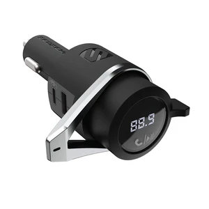 Scosche BTFMPD3SR FM Bluetooth Radio Transmitter for Car, Hands-Free Kit with Dual USB Charging Ports, 12W USB-A + 20W Fast Type-C Car Charger, Wireless Adapter for Calls, Siri and Google Assis Scosche BTFMPD3SR FM Bluetooth Radio Transmitter for Car, Hands-Free Kit with Dual USB Charging Ports, 12W USB-A + 20W Fast Type-C Car Charger, Wireless Adapter for Calls, Siri and Google Assis