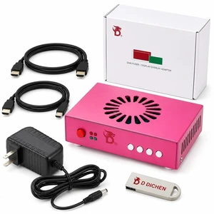 D DICHEN 4K DMA Video Fuser, HDMI & DisplayPort Dual PC Display Combiner, Supports 4K60Hz/2K144Hz, Low Latency AV Processor (DC 6th Gen HDMI Fuser - Pink) D DICHEN 4K DMA Video Fuser, HDMI & DisplayPort Dual PC Display Combiner, Supports 4K60Hz/2K144Hz, Low Latency AV Processor (DC 6th Gen HDMI Fuser - Pink)