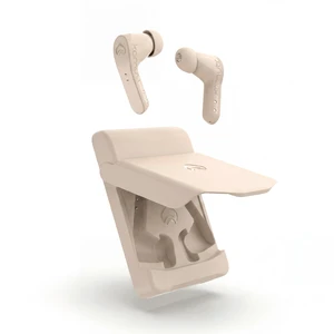 KOMUTR Magnetic Wireless Earbuds, Sticks to MagSafe iPhone, Warm Cream KOMUTR Magnetic Wireless Earbuds, Sticks to MagSafe iPhone, Warm Cream