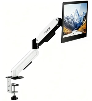 Arvitek Single Monitor Mount for 13-32" Screens, 20lbs (Max), White Arvitek Single Monitor Mount for 13-32" Screens, 20lbs (Max), White
