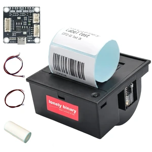 LONELY BINARY 58mm Thermal Label Printer Module Kit, ESP32-S3 TTL Base LONELY BINARY 58mm Thermal Label Printer Module Kit, ESP32-S3 TTL Base