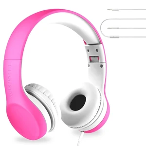 LilGadgets Connect+ Pro Wired Kids Headphones for School with Microphone, Volume Limiting Over-Ear Headset with Cord, SharePort Technology & SoftTouch Padding LilGadgets Connect+ Pro Wired Kids Headphones for School with Microphone, Volume Limiting Over-Ear Headset with Cord, SharePort Technology & SoftTouch Padding