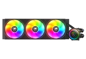 COUGAR Poseidon Elite 360 ARGB High Performance Liquid Cooler^^12.1cm Radiator^^3x120mm ARGB Fans^^Black (3MPSD360.0001) COUGAR Poseidon Elite 360 ARGB High Performance Liquid Cooler^^12.1cm Radiator^^3x120mm ARGB Fans^^Black (3MPSD360.0001)