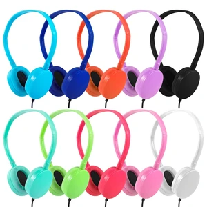 CN-Outlet 20 Pack Classroom Kids Headphones with Cord Bulk 10 Colourful Class Set Headphones for School Students Children Toddler Boys Girls Teen and Adult (Mixed) CN-Outlet 20 Pack Classroom Kids Headphones with Cord Bulk 10 Colourful Class Set Headphones for School Students Children Toddler Boys Girls Teen and Adult (Mixed)