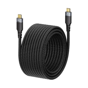 UPPDEFFST USB C Cable Compatible with Thunderbolt 3, USB 3.2 20Gbps High-Speed Transfer,100W Fast Charging,8K@30Hz&4K@120Hz Video,16.5FT Long TypeC-C Cord for Laptop,Monitor,Docking Station and SSD, UPPDEFFST USB C Cable Compatible with Thunderbolt 3, USB 3.2 20Gbps High-Speed Transfer,100W Fast Charging,8K@30Hz&4K@120Hz Video,16.5FT Long TypeC-C Cord for Laptop,Monitor,Docking Station and SSD,